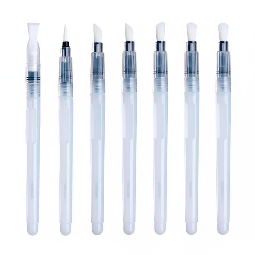 6 Watercolor Brush Pens